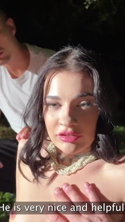 HUNT4K. She loves to suck strangers cock and cheat on her BF in public | Clip 1