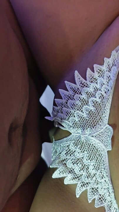 I find her in the room with her lingerie and we fuck