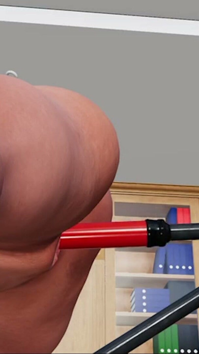 Sexy Stepmom Gets Fucked Hard by Office Fuck Machine | Clip 1