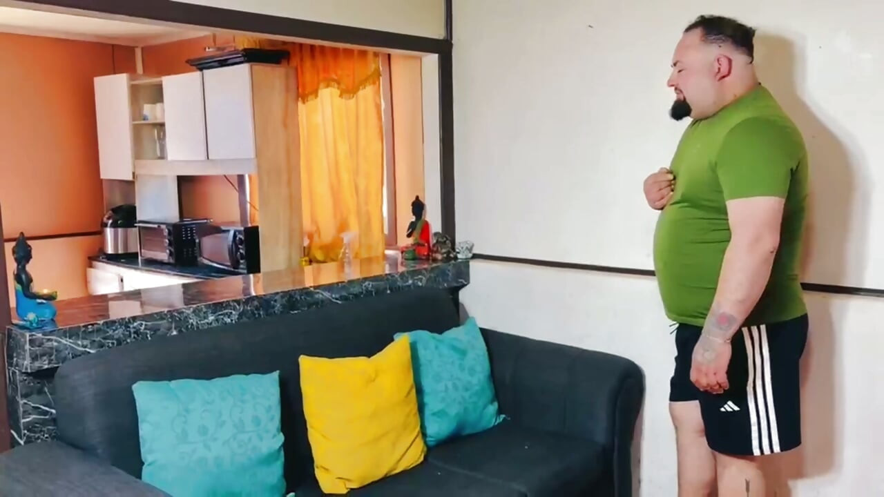 I’m fucking my stepdaughter while the cuckold washes the dishes.