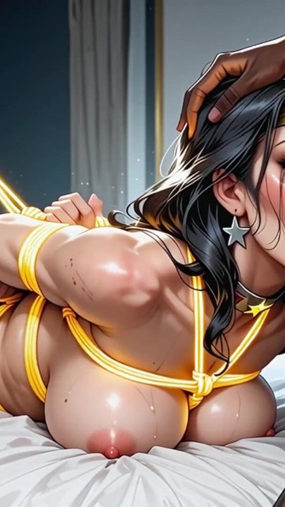 Snažna superjunakinja Wonder Woman isprobava debeli futa kurac u uskoj guzici. GENERIRANA UMJETNA INTELIGENCIJA | Isječak 1