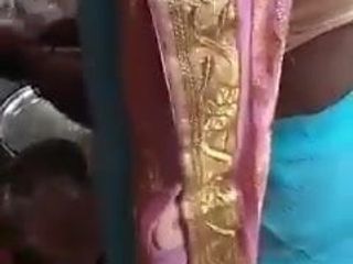 Hot tamil maid flashing