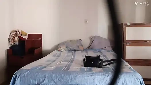 I find my maid resting and I suck her