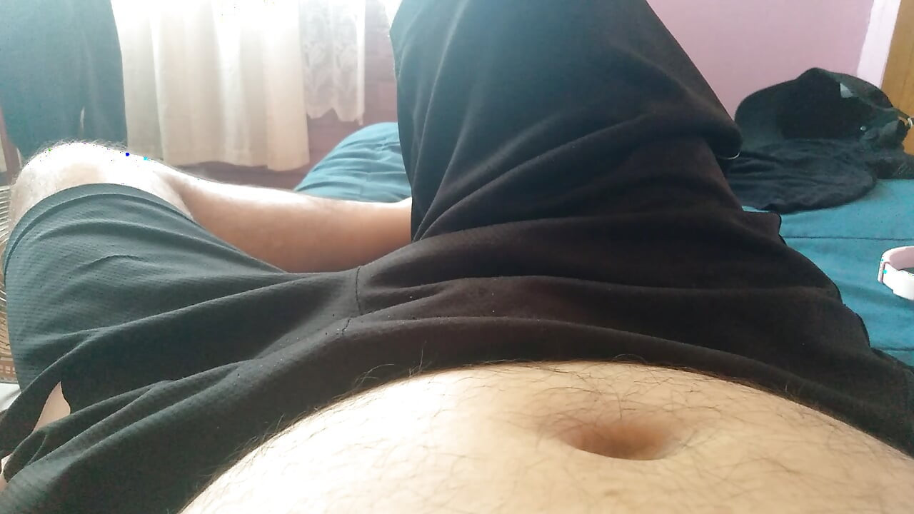 Batang besar berpeluh dengan banyak haba