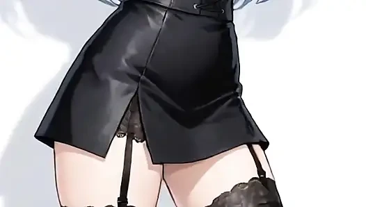 Anime ve oyunlar dans eden kızlar