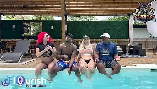 Mrflourish Podcast mit Gast Roxi Keogh, Gigi Patsy und Datjguy in Florida