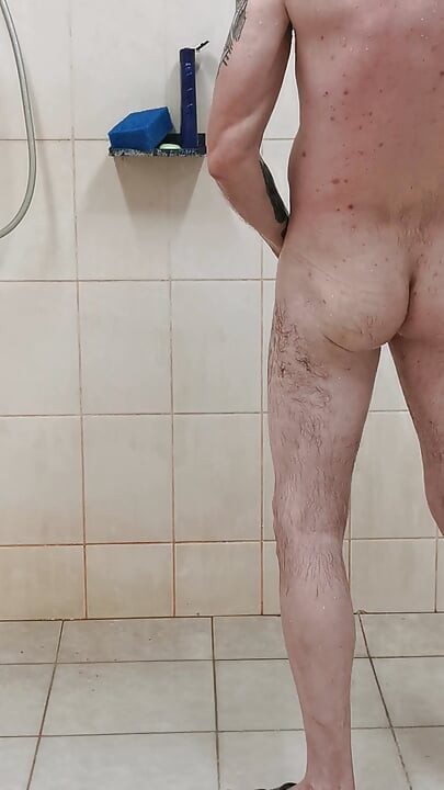 Just me again alone in shower