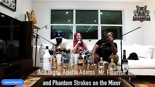 Adult Star Podcast mit Arietta Adams, gehostet von Mrflourish und Ace Bigs
