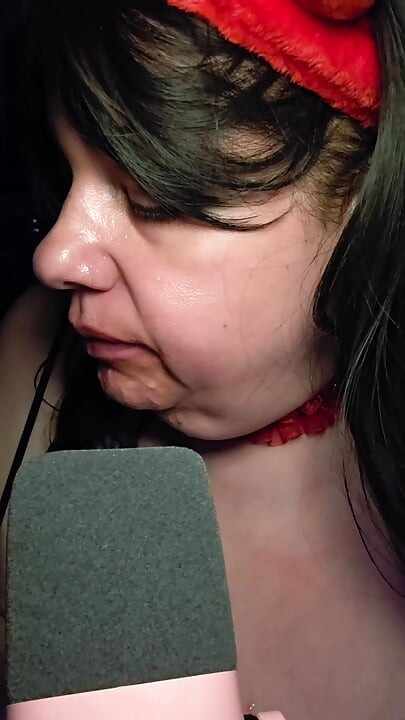 Rød varm vannmelon ASMR