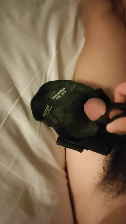 Cumming on   sister's dance socks