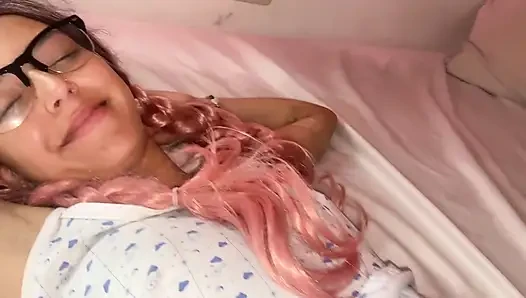I Share Room with My Suggar Dady, My Lord Fuck Me Well Good and He Takes All the Milk Out of Me