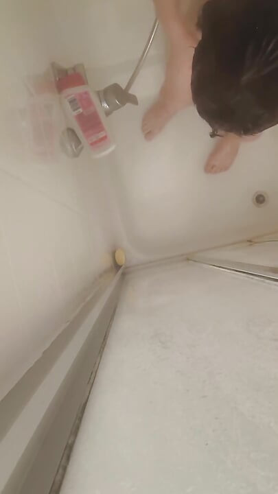 Orgasm While Showering and Shaving