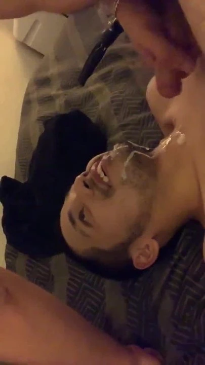 happy with cum on face (28'')