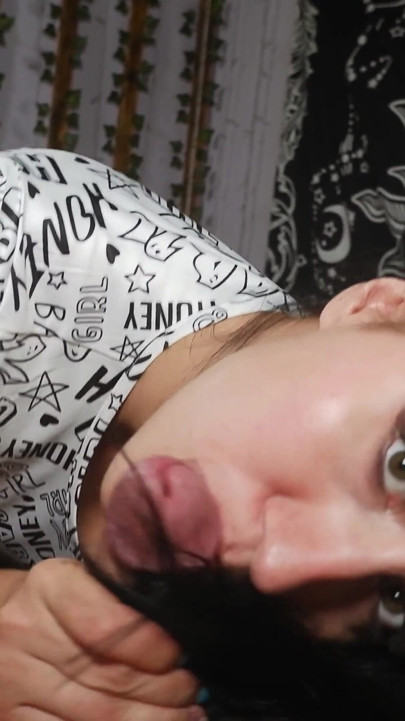 First Hairjob & Cum on Hair