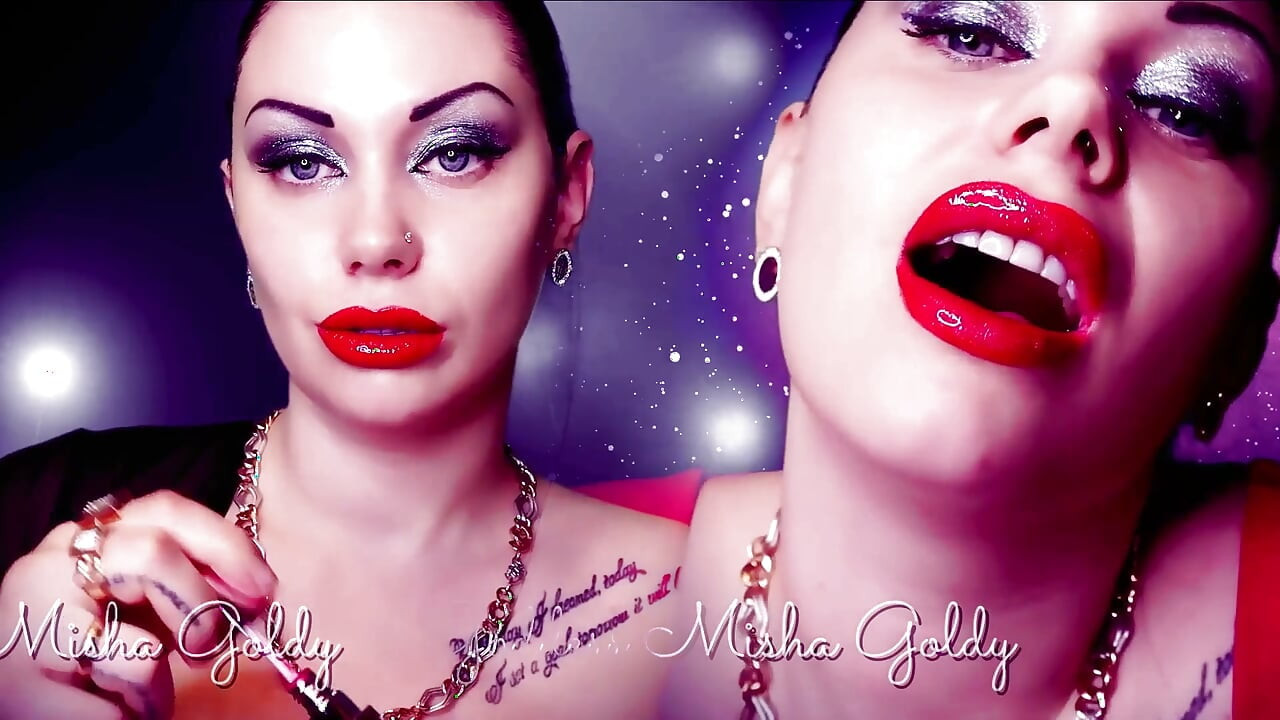 My mesmerizing red lips feel good on my bf cock! Cuckold & humiliation!