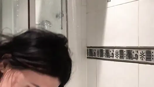 Steamy Shower Orgasm