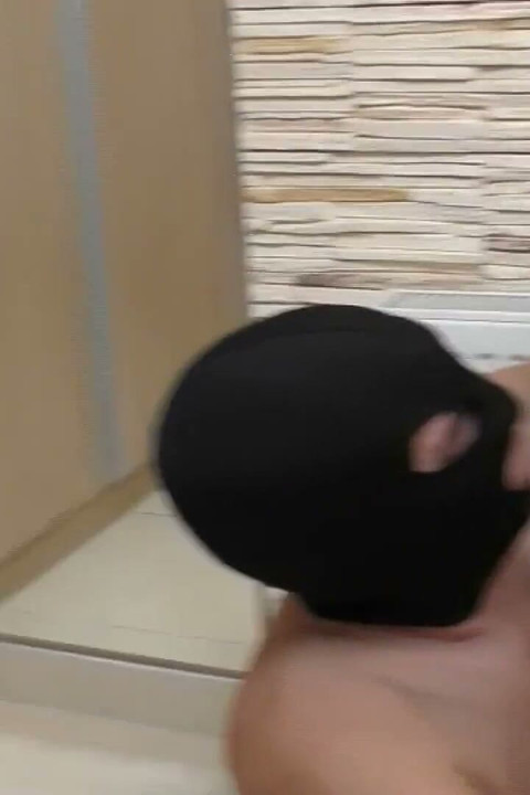Hot MILF Fiving Warm Milk From Her Ass to Her Slave