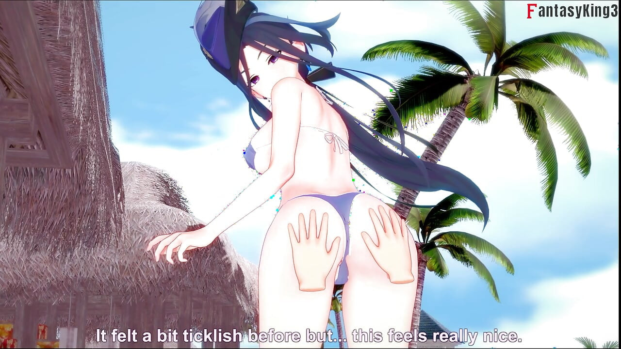 Clorinde POV sex oralny bikini - Genshin Impact