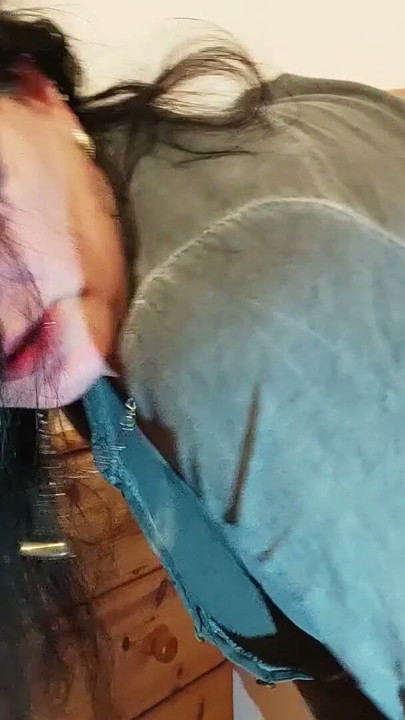 Mature Mom Sucks Dick until Cum in Face and Mouth | Clip 1