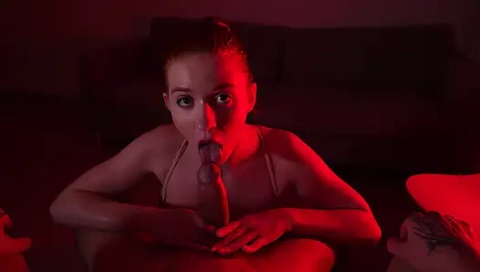 Erkek arkadaşım için lezzetli oral seks - ağzına boşalma