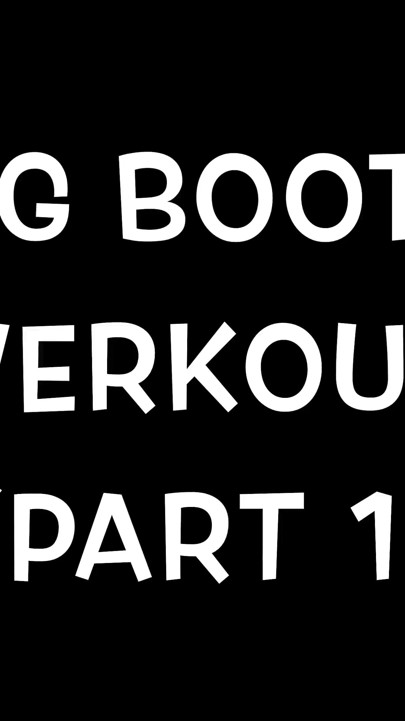 Big Booty Twerkout 1 (part 1)
