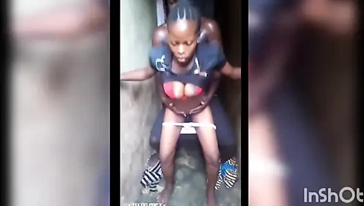Fuck in the corner