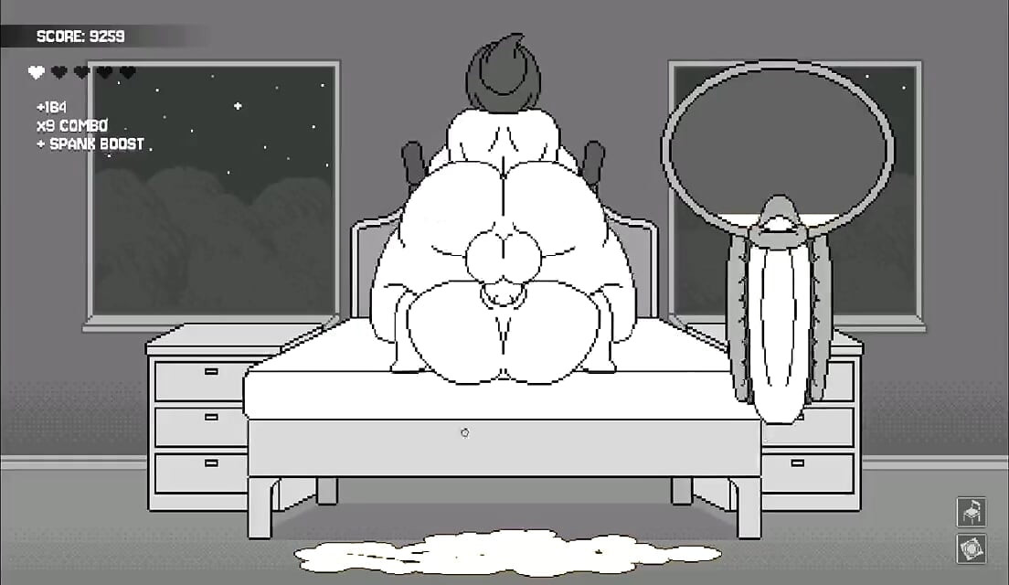 The most crazy futanari game - wife's bedroom gameplay