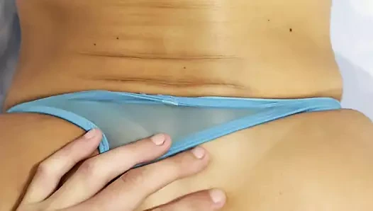 Stepson caught stepmom masturbating after which she was fucked and cummed