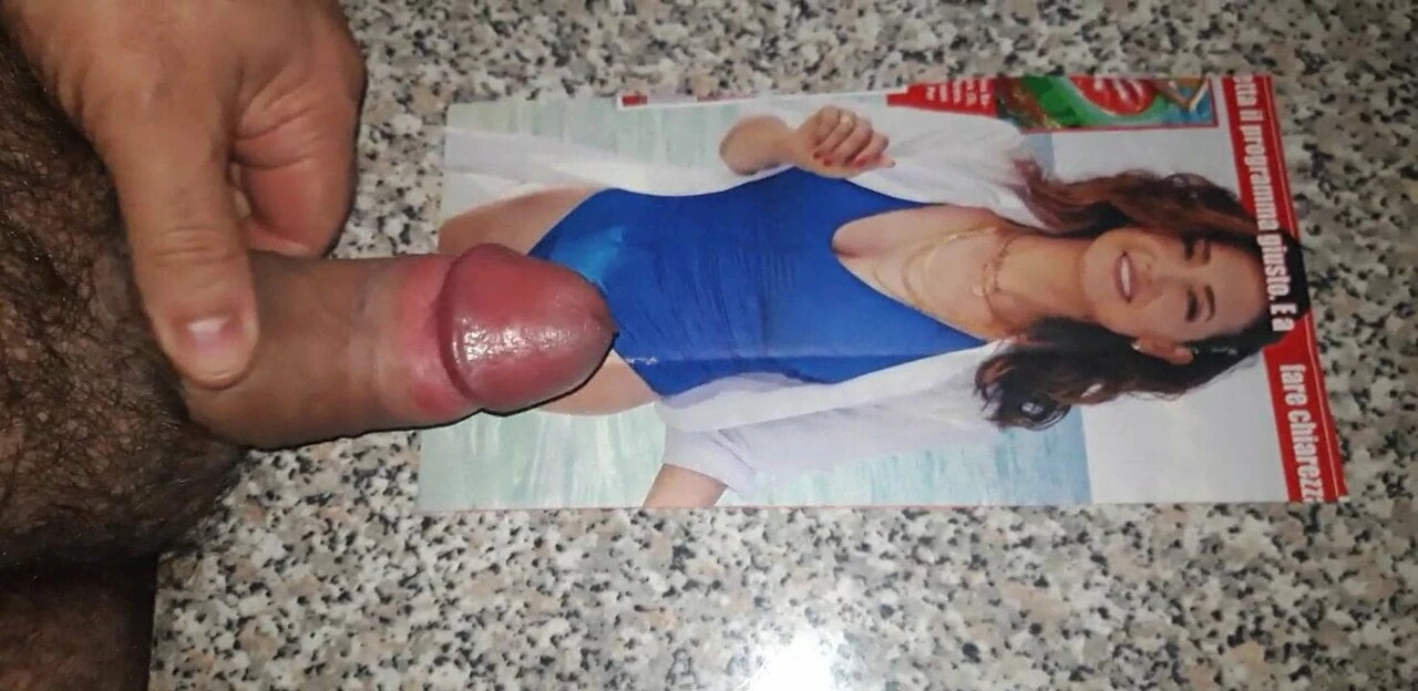 Il mio omaggio di sborra per Caterina Balivo