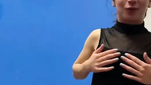 Francesca Palma 2 büyük yarakla eğleniyor
