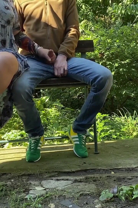 Hot Stepmom Gets My Cum Outdoors