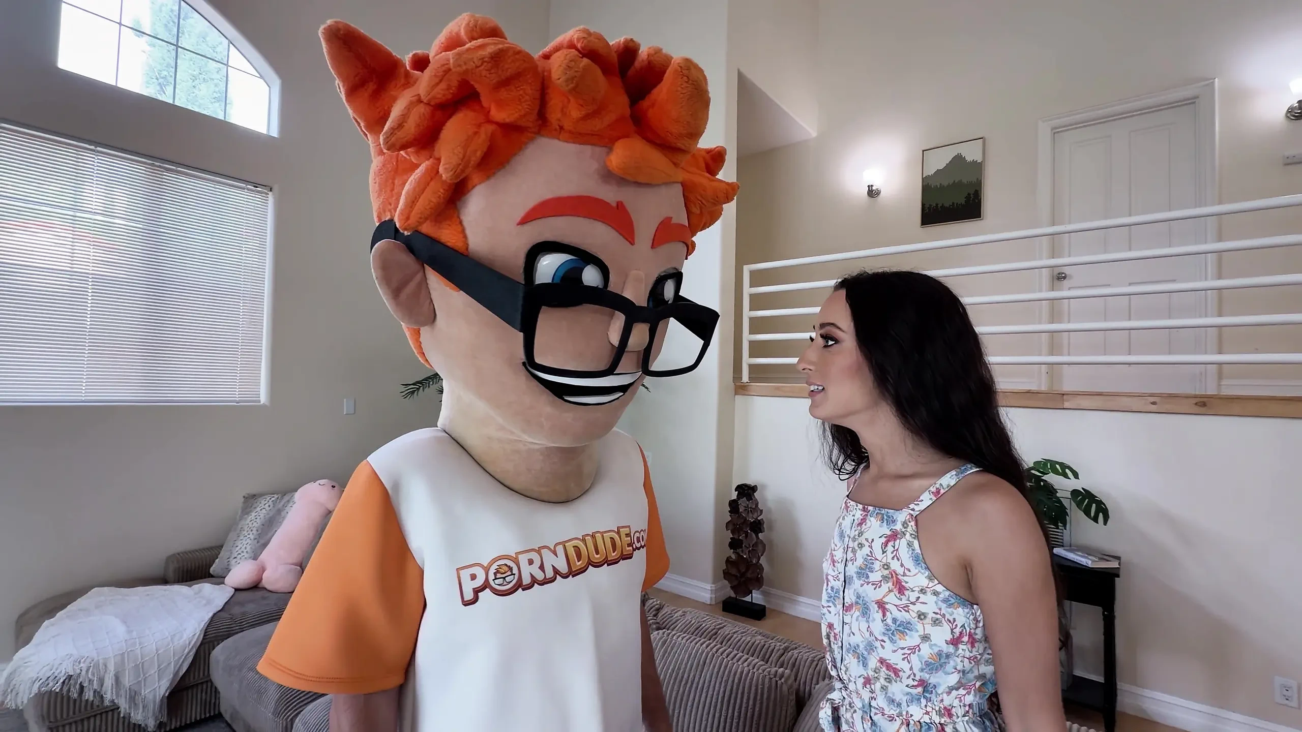 Tiny Freya Von Doom Gives Me Footjob, Blowjob & Rides My Cock Like a Rodeo Slut