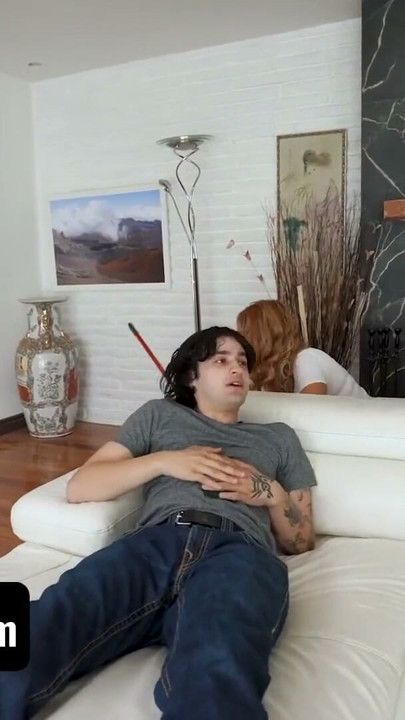 Stepmom Teaches Virgin Stepson How To Play With Big Boobs And How To Drill A Cock-hungry Asshole | Clip 1