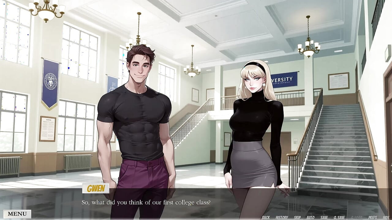 Con gran placer # 1 - superhero xxx ai game