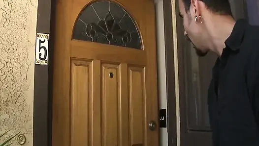 MILFs Love Big Cocks. Busty Blonde Housewife Diana Doll Gets a Facial Fr...