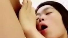 Two Asian Ladyboys enjoying a good blowjob till she cums