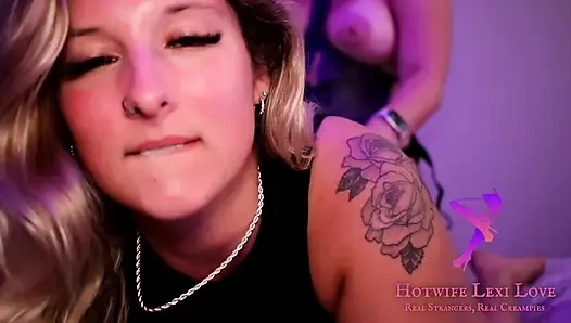 Aksi lesbian pertama lesbian yang suka sama istri hot ini