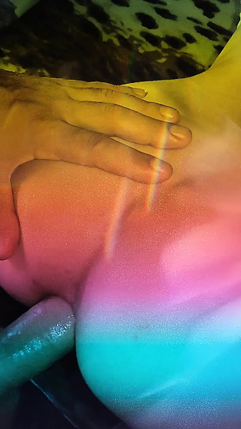 Pov sex with colour light