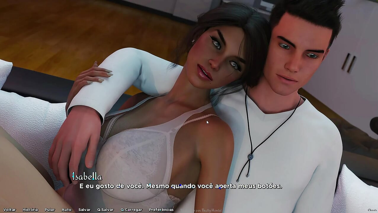 Being a DIK--- fucking milf isabel at her house after watching a porn movie on tv
