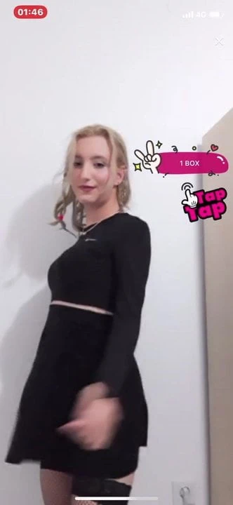 Turkish Bitch Dancing - Stocking Fishnet