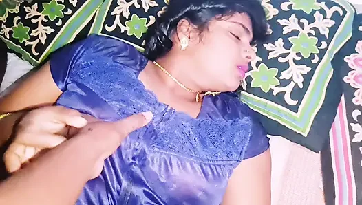 Beautiful Bhabi Cheating Husband Fucking Husbend's Small Stepbrother Big Dick. Indian Cheating Sex Telugu Dirty Talks.