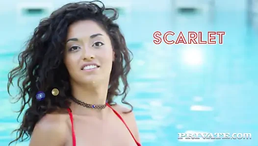 Anya Krey und Scarlet genießen echtes schwarzes fleisch