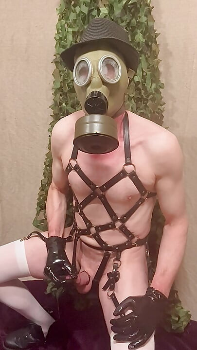White Stockings Wanking The Joy Stick