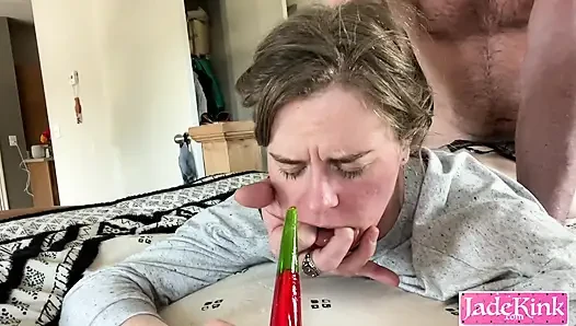 Innocent submissive girlfriend missused - Amateur homemade sex