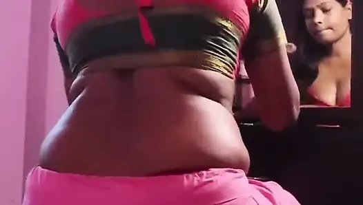 Mami Ki Lal Sari Dekh Ke Land Khada Hogya Hardcore Chudai with Mami