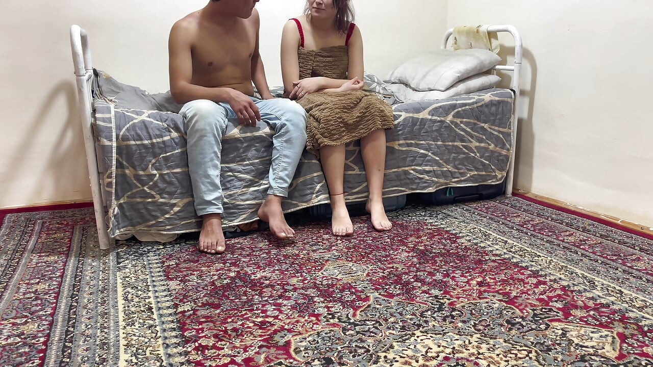She fucked her young lover to the old man