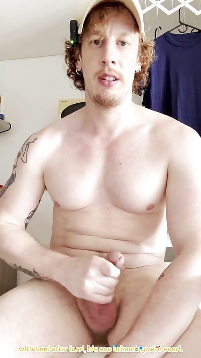 POV Thick Muscle Bro Jerks off with You While He Tells You About the Berlin Sex Party