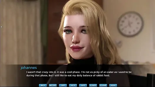 Terikat untuk menyenangkan #3 - Johannes menonton Julia tidur siang di baju tidur seksi.
