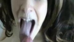 She loves the cum