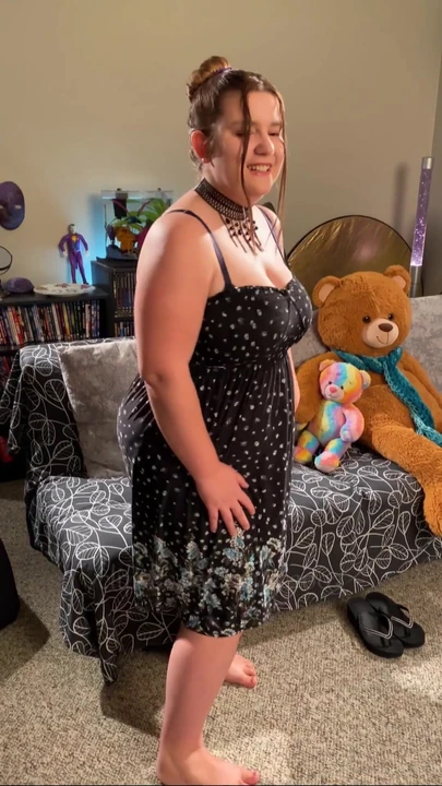 Stunning moment from "Marie's Edging Orgasm While Modeling and Dancing"